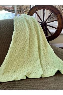 Butterfly Bliss Baby Blanket Pattern by Plymouth